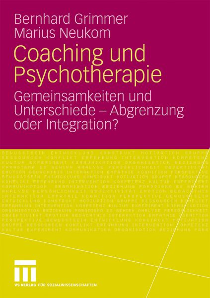 Coaching und Psychotherapie